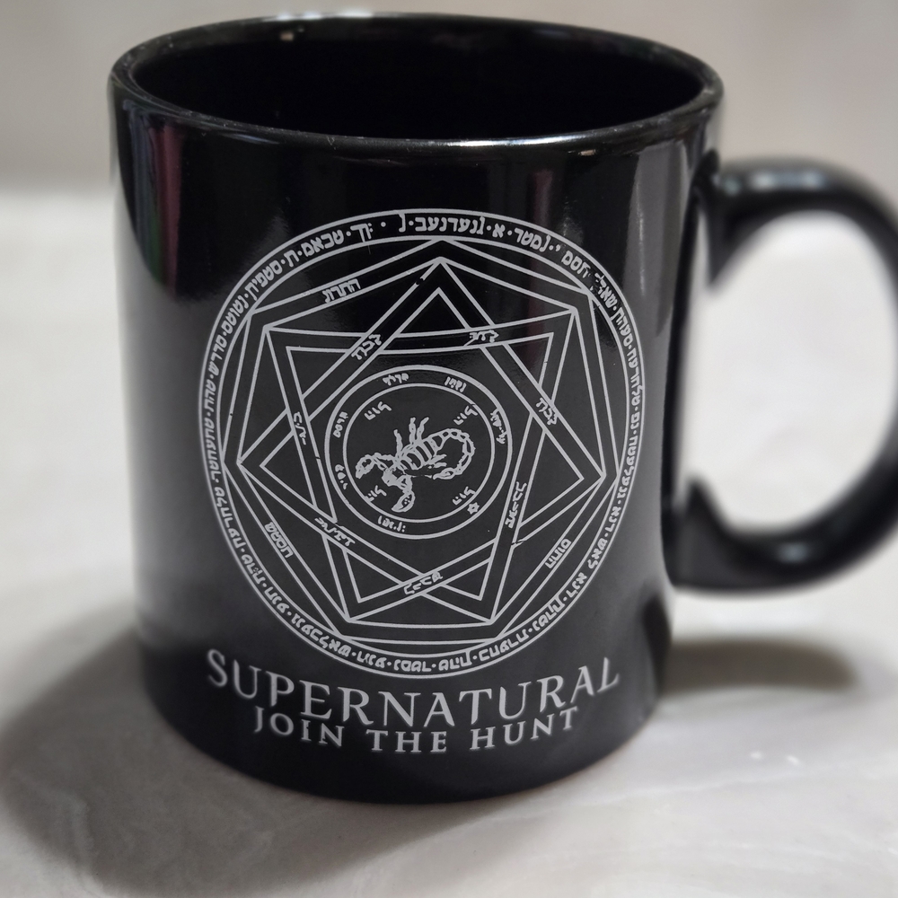 Supernatural Black Mug
